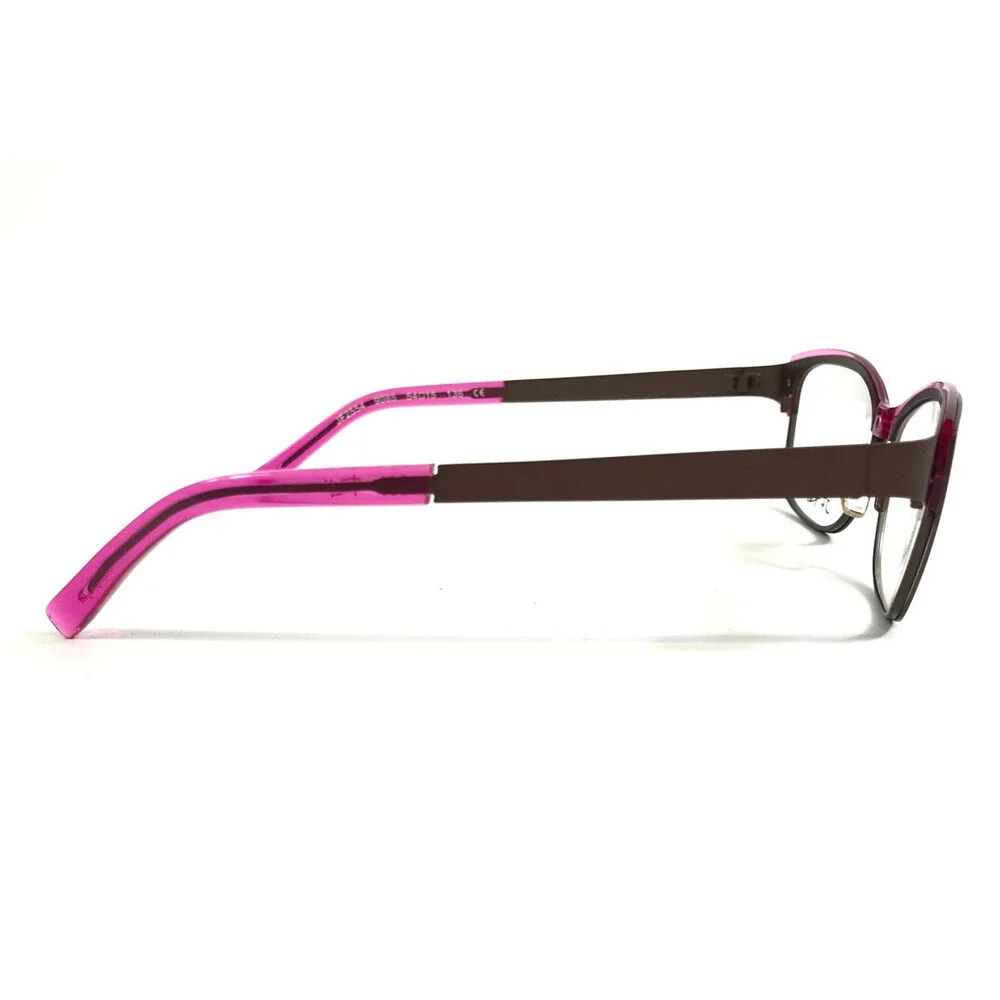 J.F. Rey Eyeglasses Frames JF2554 9085 Brown Pink Cat Eye Full Rim 54-15-136